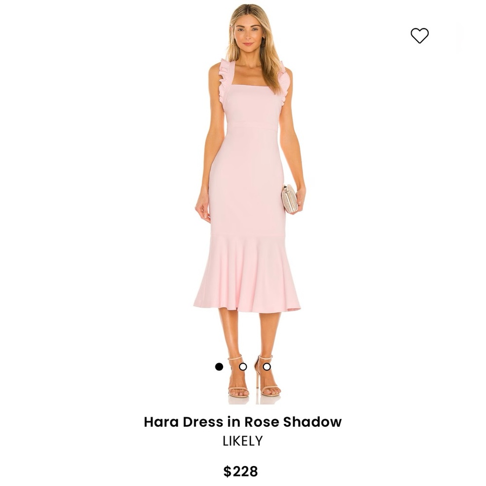 Hara Dress in Rose Shadow / Size 6